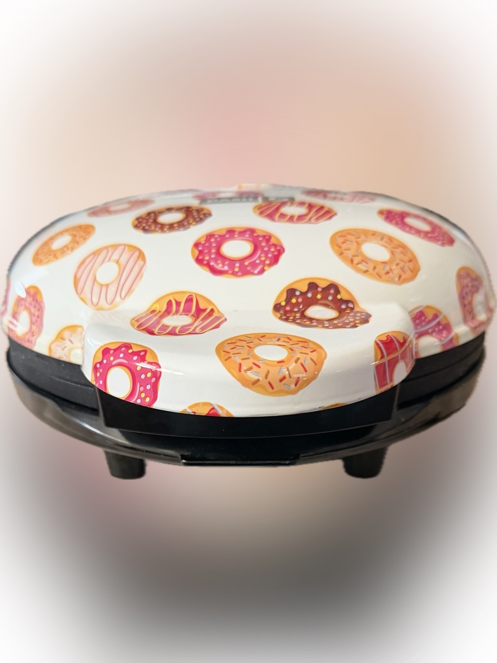 Dash Express Mini Donut Maker With Cute Donut Graphic Print -Tested